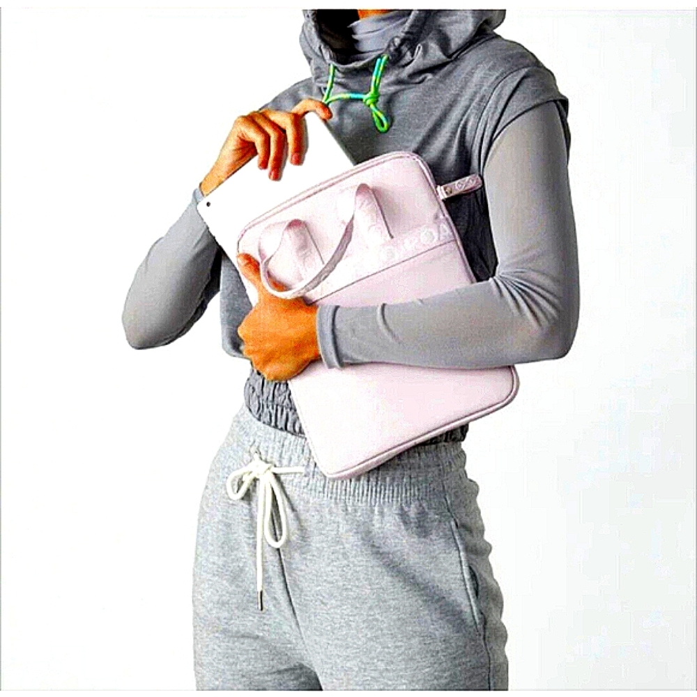 Tech Travel Bag Tablet Pouch Pink Blue Black iPad Tablet Carrying Case